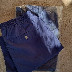 2 Pair Casual Joe by Haband Size 36/L Casual Pants